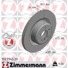 ZIMMERMANN Bremsscheibe 150.2945.20 Coat Z