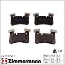 ZIMMERMANN Bremsbeläge 24733.150.1