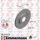 ZIMMERMANN Bremsscheibe 180.3006.20 Coat Z