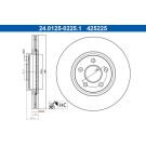 ATE Bremsscheibe 24.0125-0225.1