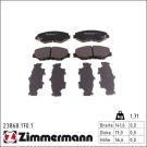 ZIMMERMANN Bremsbeläge 23868.170.1