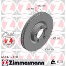 ZIMMERMANN Bremsscheibe 460.4553.20 Coat Z
