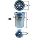 MAHLE Kraftstofffilter KC 208