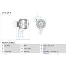 Lichtmaschine 0 986 038 170