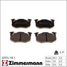 ZIMMERMANN Bremsbeläge 20974.110.1