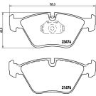 BREMBO Bremsklötze VA P 06 042
