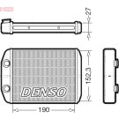 DENSO Wärmetauscher, Innenraumheizung DRR09003