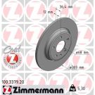 ZIMMERMANN Bremsscheibe 100.3379.20 Coat Z