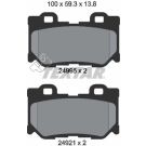 Bremsbelagsatz Nissan T. 370Z/Infiniti Fx/G37/Q70 09 2499501