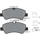 Bremsbelagsatz Ford T. Transit Custom 12-/Transit 14 2560301