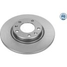 Bremsscheibe Peugeot T. 308 1.2-2.0 13 MEYLE-PD: Advanced performance and design 11-15 523 0014/PD