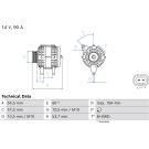 Lichtmaschine Diverse 0 986 083 810