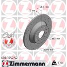 ZIMMERMANN Bremsscheibe 600.3252.52