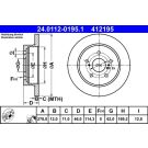 Bremsscheibe Suzuki T. Kizashi 2.4 10 24.0112-0195.1