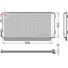 DENSO Klimaanlagenkühler DCN23038