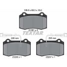 Bremsbelagsatz Alfa S. 147 02/03- 3.2 2138103