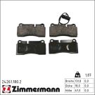 ZIMMERMANN Bremsbelagsatz, Scheibenbremse 24261.180.2
