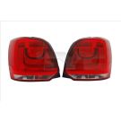 Heckleuchte L O K-PLATTE ROT/WEISS VW POLO 6,09-4,14 7267,658,1