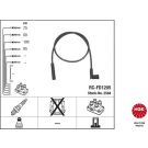 RC-FD1205 NGK - Zündkabelsatz FORD KA (RB_) 1.3 i,6.98-11.08 2584