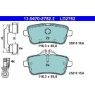 Bremsbelagsatz Db T. W166/C292/X166 2,1-4,7 11- Keramik 13.0470-2782.2