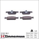 ZIMMERMANN Bremsbeläge 25702.180.1
