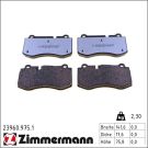 ZIMMERMANN Bremsbelagsatz, Scheibenbremse 23960.975.1