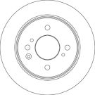 TRW Bremsscheibe DF6875