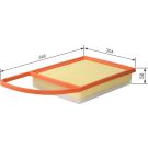 Luftfilter PEUGEOT,CITROEN F 026 400 220