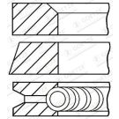 GOETZE ENGINE Kolbenring 08-502200-00