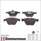 ZIMMERMANN Bremsbeläge 23312.200.1