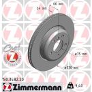 ZIMMERMANN Bremsscheibe 150.3482.20 Coat Z