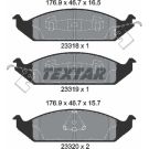 Bremsbelagsatz Chrysler P. Stratu 2331801