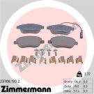 ZIMMERMANN Bremsbeläge 23708.190.2