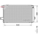 DENSO Klimaanlagenkühler DCN50049