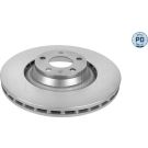 12 481 034PD Bremsscheibe VA Platinum AUDI A6 Quattro 04 MEYLE-PD: Advanced performance and design 183 521 1099/PD