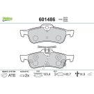 VALEO Bremsbeläge 601486