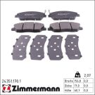 ZIMMERMANN Bremsbeläge 24351.170.1