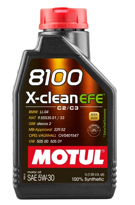 Motul 8100 X-clean EFE C2 /C3 5W-30 1 Liter 109470