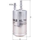 MAHLE Kraftstofffilter KL 705