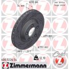 ZIMMERMANN Bremsscheibe 600.3226.54 BLACK Z