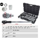 KS TOOLS Steckschlüsselsatz 3/4 , 21-teilig, zwölfkant 911.0751