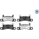 Bremsbelagsatz, Scheibenbremse MEYLE-PD: Advanced performance and design 025 251 4316/PD