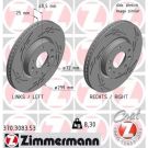ZIMMERMANN Bremsscheibe 370.3083.53