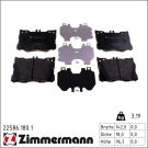 ZIMMERMANN Bremsbelagsatz, Scheibenbremse 22586.180.1