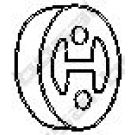 Bosch Automotive Auspuffaufhänger 255-383
