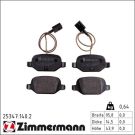 ZIMMERMANN Bremsbeläge 25347.140.2