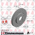 10 481 049 Sport Bremsscheibe VA Sport 430.2614.52 10 481 049 Sport Bremsscheibe VA Sport 430.2614.52