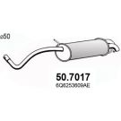Endschalldämpfer SEAT,SKODA,VW 99 50.7017