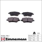 ZIMMERMANN Bremsbeläge 25134.170.1