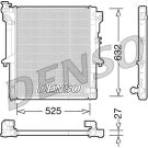 DENSO Klimaanlagenkühler DCN51005